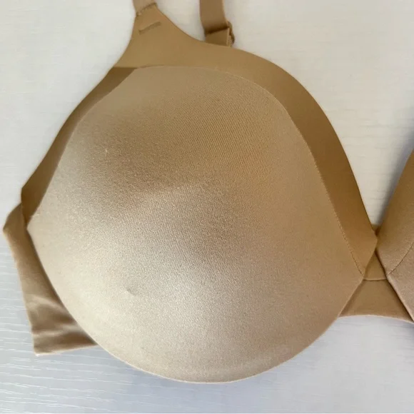 NWT Maidenform Comfort Devotion Nude Extra Coverage Smooth T Shirt Bra Size 38B - Picture 5 of 7